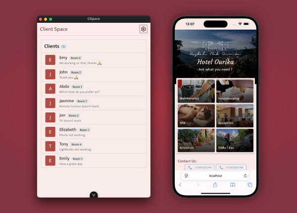 Caram (Hotel Client Space)